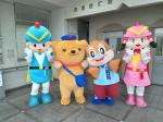 関係団体のマスコットキャラクターたち