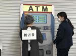 池田泉州銀行東成支店での特殊詐欺被害防止対応訓練2