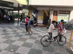 駅前での特殊詐欺被害防止呼び掛け2