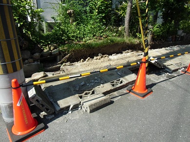 地震の被害状況