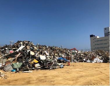 仮置場の状況
