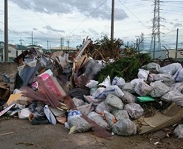 仮置場の状況