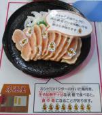 トリニクのたたきの模型の写真