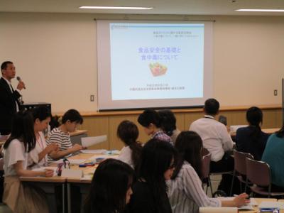 話題提供時の様子（宮島氏）