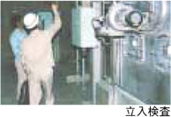 立入検査の様子