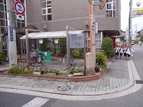 プランター設置場所