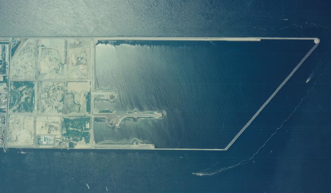 上空からの写真（1981年）