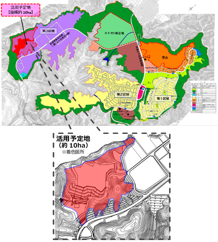 府有地位置図