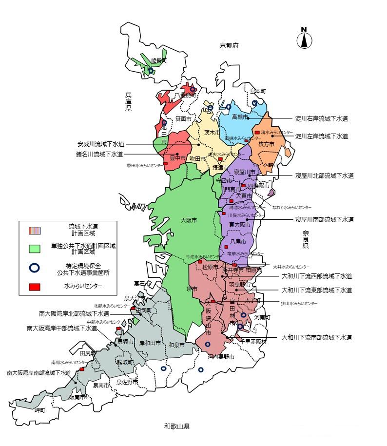 流域下水道の計画概要