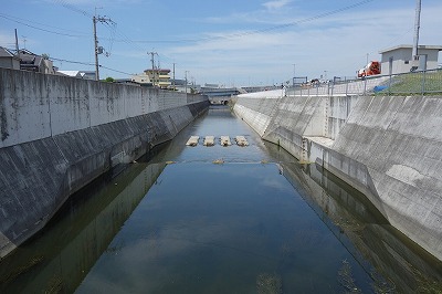 落堀川改修後