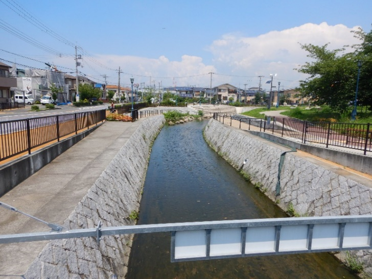 加茂3号橋下流改修後
