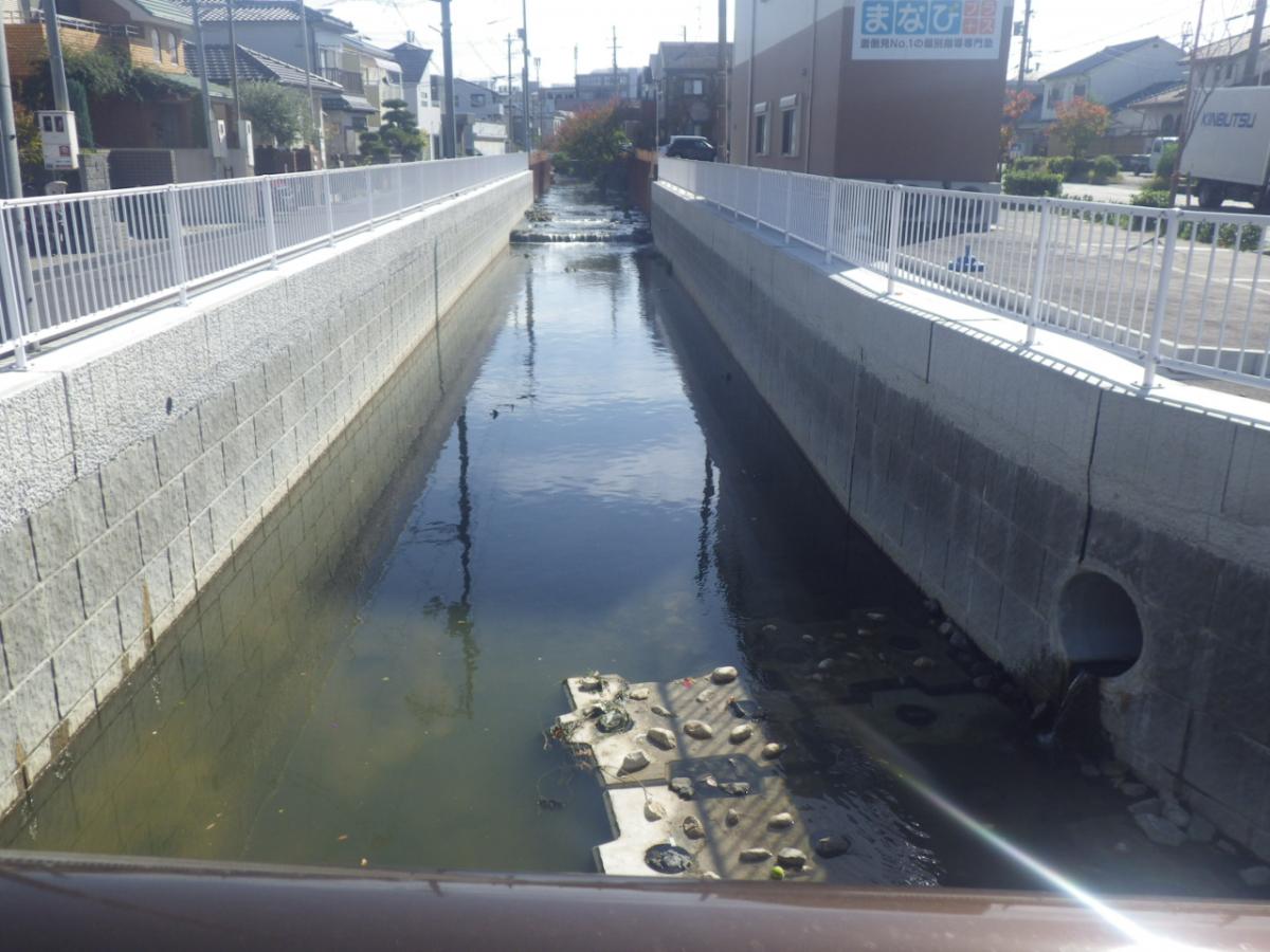 加茂4号橋上流改修後