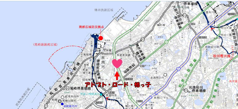 樽っこ位置図