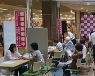 健康相談の様子