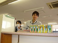 無償提供している野菜ジュースの画像