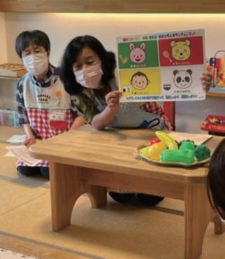 子育てサークルの様子
