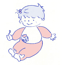 赤ちゃんのイラスト