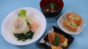 スーパージャパニーズフード定食の写真