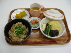 豚ときのこの和風丼定食の画像