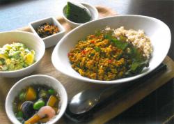 特別賞「高野豆腐のドライカレー和風ランチ」の画像