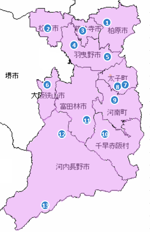 南河内エリア