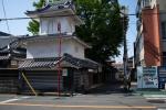 難宗寺太鼓楼を眺める文禄堤、京街道