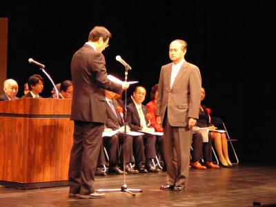 代表受領（吉村油化学株式会社）