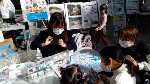 海洋プラスチックごみ問題啓発イベントの様子1