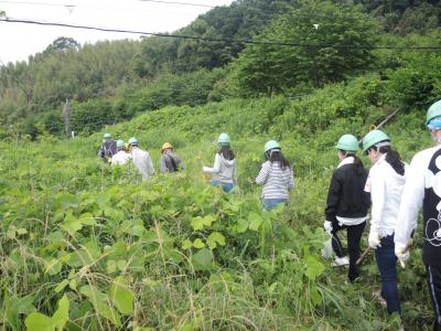 班ごとに移動している様子