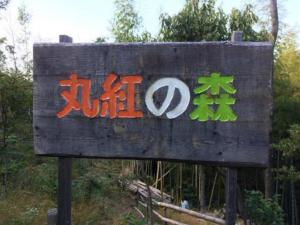 丸紅の森の看板