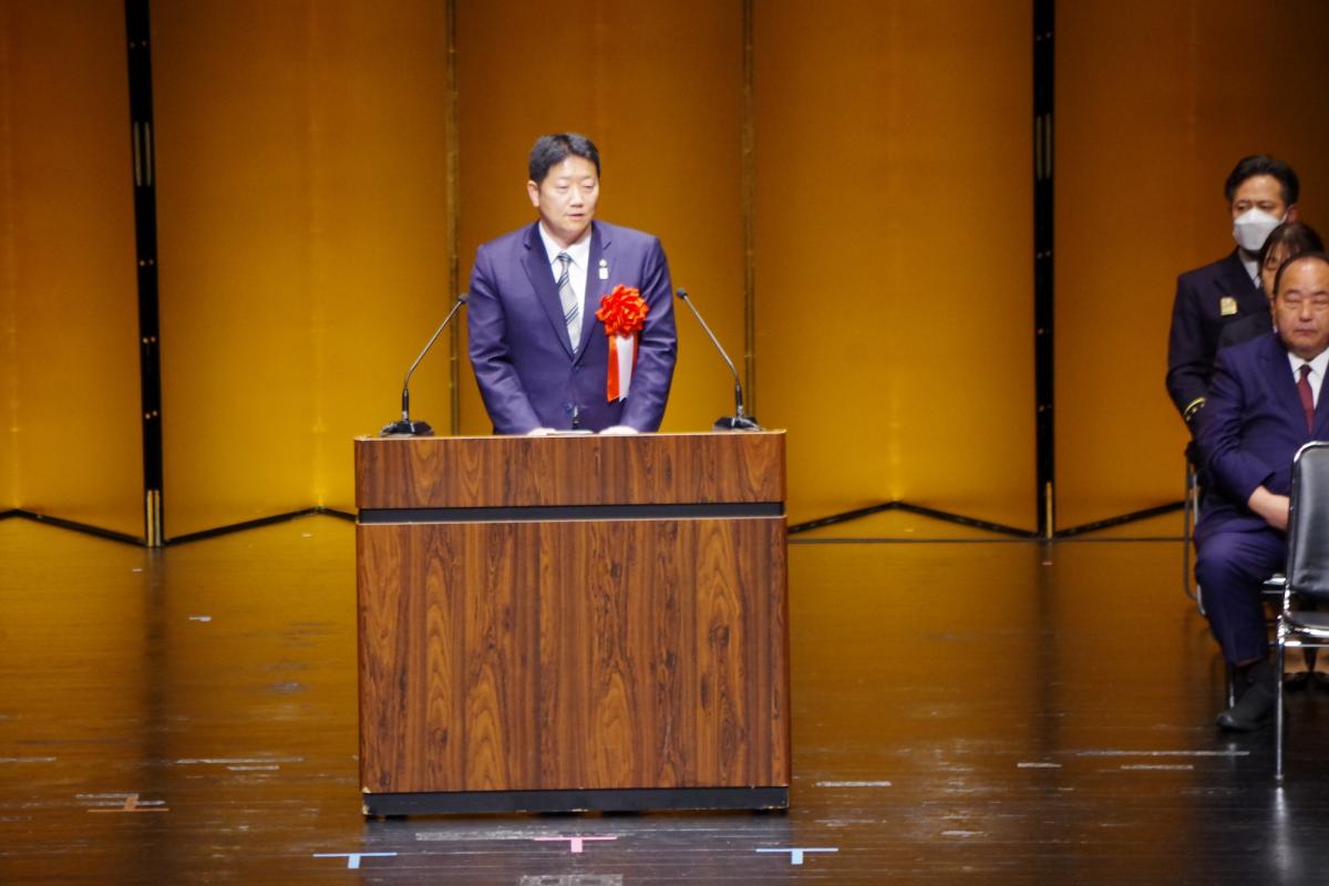 来賓祝辞①