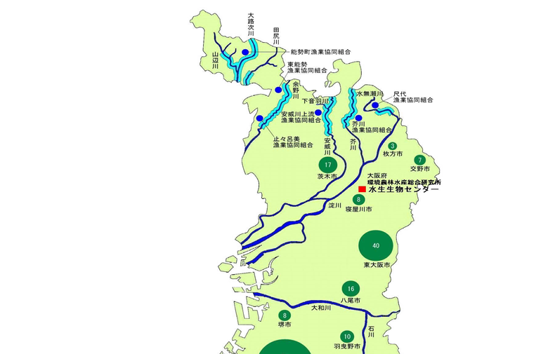 画像です。内水面の地図
