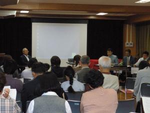 歴史講習会 熊野田の歴史を語る会の様子
