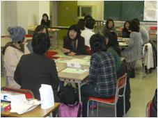 子どものことを考える学習会の様子