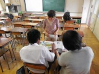 放課後の学習支援のようす