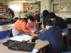 北中オーえん隊図書部の活動の様子