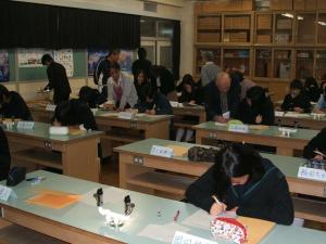 放課後自習教室の様子