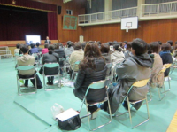 画像です。講演会のようす