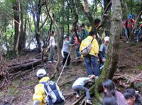 山遊びのようす