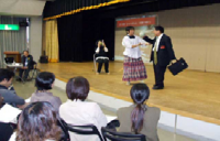 PTA副会長と管理職による寸劇