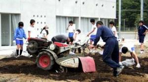 学校農園づくり