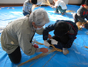 しめ縄作り