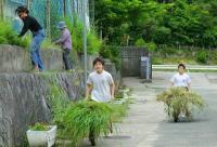 クラブ員の生徒も参加