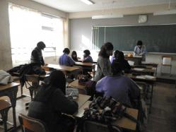 長期休業中の基礎教室の様子