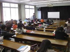阿武スタ（放課後学習室）の様子