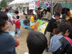 とよかわフェスタでの模擬店の様子