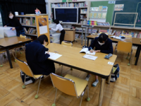 放課後図書室学習指導