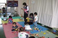 おおくぼ幼稚園の地域支援のようす