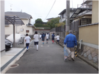 クリーン活動のようす