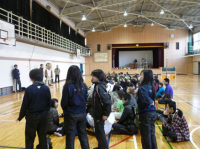 ソフトバレーボール大会に集まったみなさん